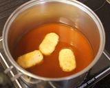 簡単♫親子キムチスープ作り方1写真