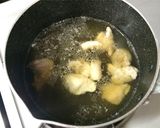 プチッと鍋で☆鶏とねぎの和風スープパスタ作り方3写真