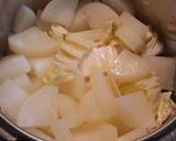 体温まる♪厚揚げと冬野菜のトロトロ丼作り方5写真