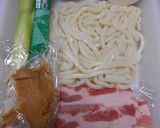 豚ばら肉と大根炒め入り・味噌煮込みうどん作り方1写真