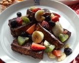 混ぜて焼くだけ☆ココアフレンチトースト作り方7写真