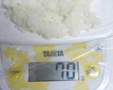 ペタッと貼り付けひな祭り弁作り方1写真