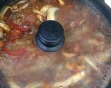 我が家のチーズin煮込みハンバーグ♬作り方12写真
