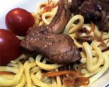 ジンギスカンパスタ作り方5写真