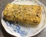うまうま！そぼろとニラの卵焼き作り方5写真