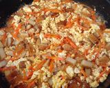 水切りせずに炒り豆腐♬作り方3写真