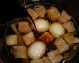 お花型煮たまご付き♪とろろ豚角★作り方5写真