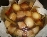 お花型煮たまご付き♪とろろ豚角★作り方6写真