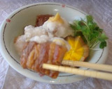 お花型煮たまご付き♪とろろ豚角★作り方8写真