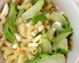 蕾菜の卵マカロニサラダ作り方6写真