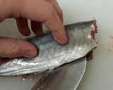 アジの三枚おろし作り方3写真