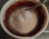 チョコたっぷり贅沢ブラウニー(*^^)作り方5写真