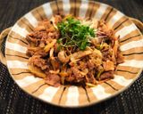 健康レシピ♥︎牛肉としめじ煮のおろし和え作り方6写真