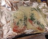きのことほうれん草のチーズグリルチキン作り方6写真