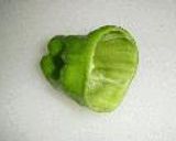 レンジで簡単！ピーマンまるごと食べちゃおう作り方1写真