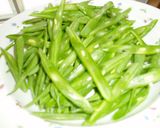 インゲンと生姜炒め物作り方2写真