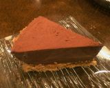 ♪チョコレートレアチーズケーキ♪作り方5写真