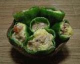 レンジで簡単！ピーマンまるごと食べちゃおう作り方4写真