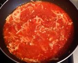 ツナと蓮根の濃厚トマトパスタ作り方4写真
