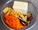 卵なしでOK！炒り豆腐作り方1写真