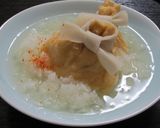鬼おろしで☆変わり餅きんちゃくのみぞれ煮作り方9写真