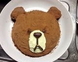 ◆ラインケーキ ブラウンver◆作り方6写真