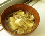 お豆腐のしょうが風味おすまし作り方10写真