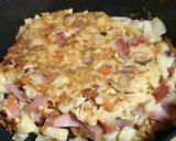 子供の朝ごはん 香ばしく具沢山な卵焼き作り方6写真
