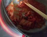 あったか❇︎キムチ鍋風お味噌汁作り方1写真