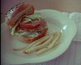 基本の菓子パン生地で＊ハンバーガー作り方8写真