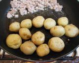 新じゃがの肉みそ炒め大葉ゆず風味作り方6写真