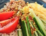 レンジで冷やし中華☆海外の袋麺作り方8写真