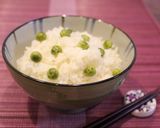 茅乃舎だしで～大人なグリーンピースご飯✿作り方7写真