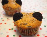 オレオでかわいいチョコクッキーマフィン作り方16写真