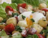 豆腐クルトンとベーコンのシーザーサラダ作り方9写真