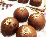 ココア＆チョコチップ de ちぎりパン♪作り方13写真