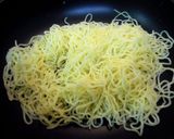 エビたま白菜のあんかけ焼きそば作り方5写真
