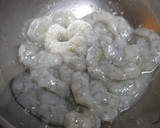 エビたま白菜のあんかけ焼きそば作り方1写真