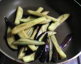なすのシンプルごま醤油炒め作り方3写真