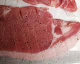 超簡単☆材料これだけ☆豚肉の醤油バター味作り方1写真