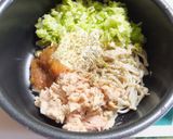ツナと野菜でミモザサラダ作り方3写真