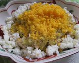 ツナと野菜でミモザサラダ作り方5写真