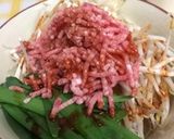 レンジで即席!豚キムチナムル雑炊作り方3写真