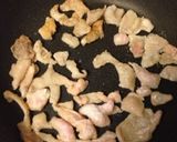 鶏皮の甘辛パリパリおつまみ作り方2写真