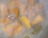 材料3つ簡単ほくほくかぼちゃの甘煮♪作り方3写真