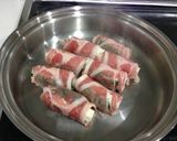 豆腐でかさまし！野菜と豆腐の甘辛肉巻き☆作り方4写真