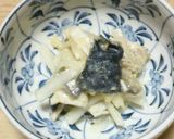 鰆の皮の酢味噌あえ作り方9写真