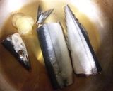 さんまとナスのおかずスープ作り方3写真