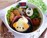 キャラ弁☆しっぽフリフリわんちゃん平面♪作り方6写真