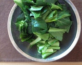 時短夕飯！厚揚と小松菜の麻婆味煮込み作り方2写真